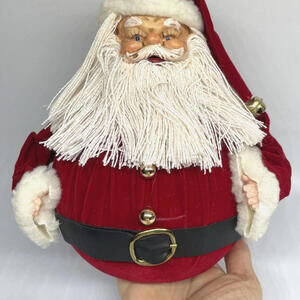 Vintage Silvestri Santa Claus 8” Height‎ Christmas Ornament